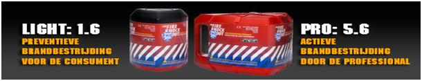 Fire Knock Out automatische brandblussers Fire Knock Out automatische brandblussers